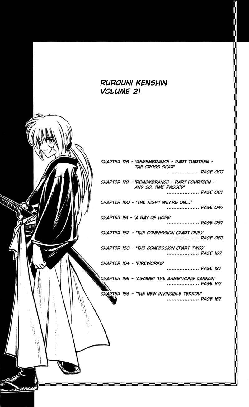 Rurouni Kenshin Chapter 178 page 6 - Chapter 178: Remembrance 13: Cross-shaped Scar