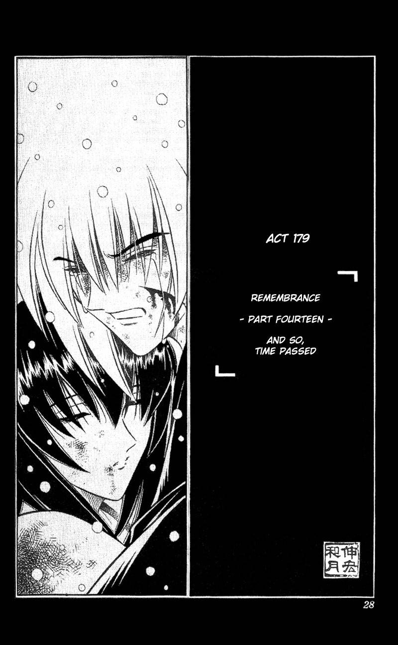 Rurouni Kenshin Chapter 179 page 3 - Chapter 179: Remembrance 14: And So, Time Passed