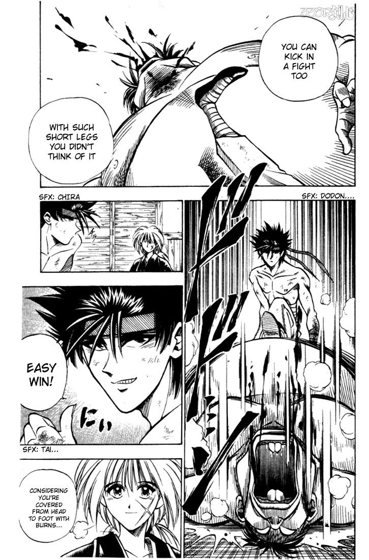 Rurouni Kenshin Chapter 18 page 9 - Chapter 18: Kenshin Gumi Charges