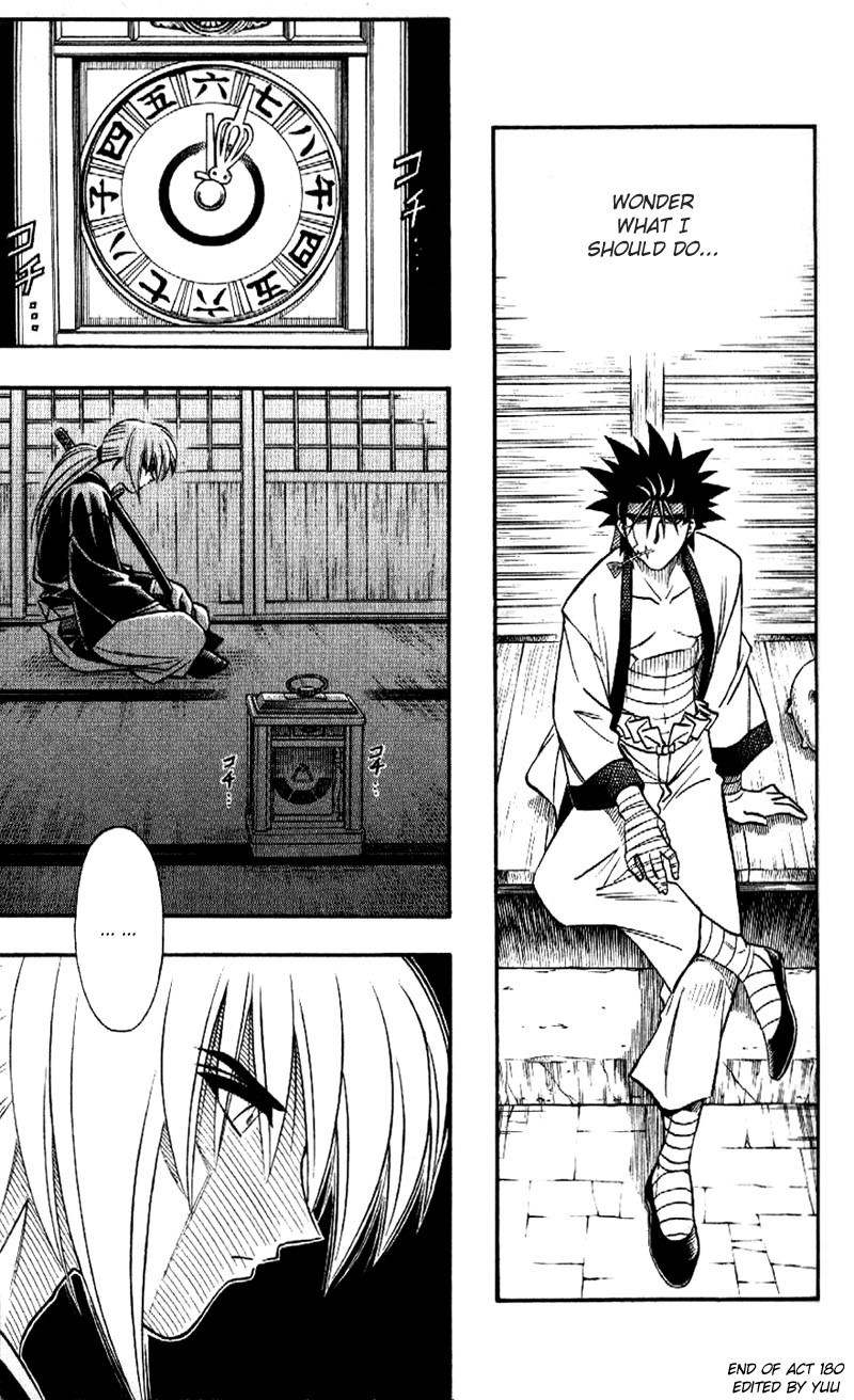 Rurouni Kenshin Chapter 180 page 19 - Chapter 180: Night Fell...