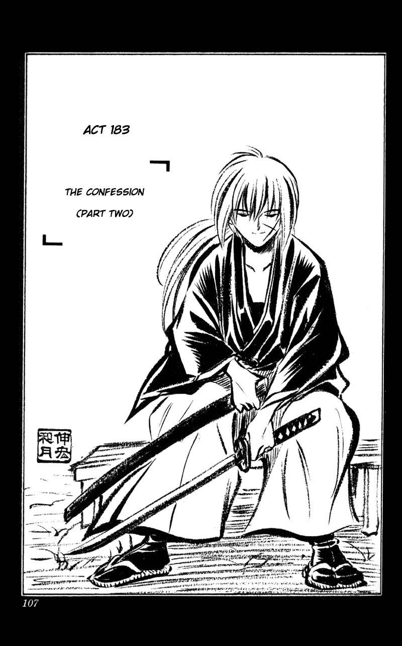 Rurouni Kenshin Chapter 183 page 3 - Chapter 183: Confession (Part 2)