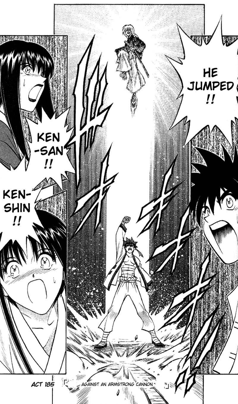 Rurouni Kenshin Chapter 185 page 2 - Chapter 185: Vs. the Armstrong Cannon