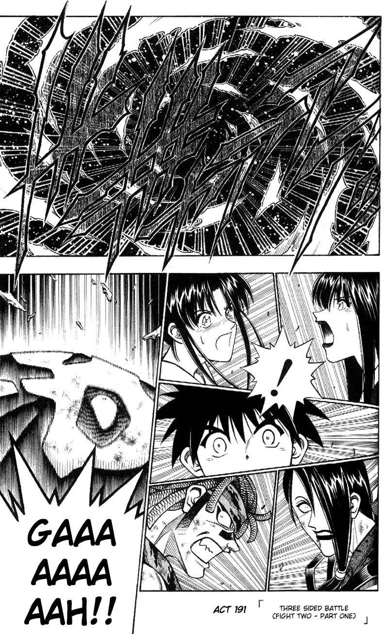 Rurouni Kenshin Chapter 191 page 2 - Chapter 191: Battle on Three Fronts: Round 2, Part 1