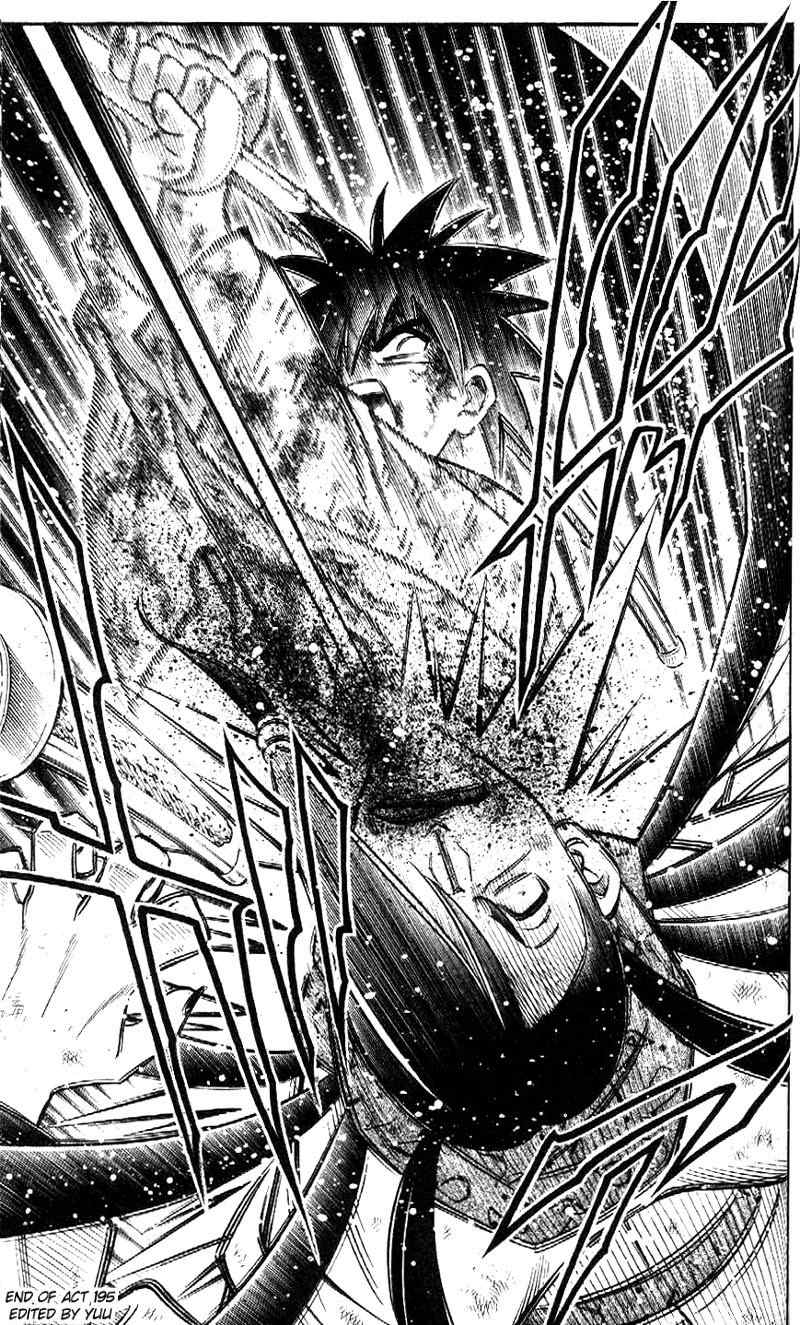 Rurouni Kenshin Chapter 195 page 21 - Chapter 195: Battle on Three Fronts: Round 3, Part 2