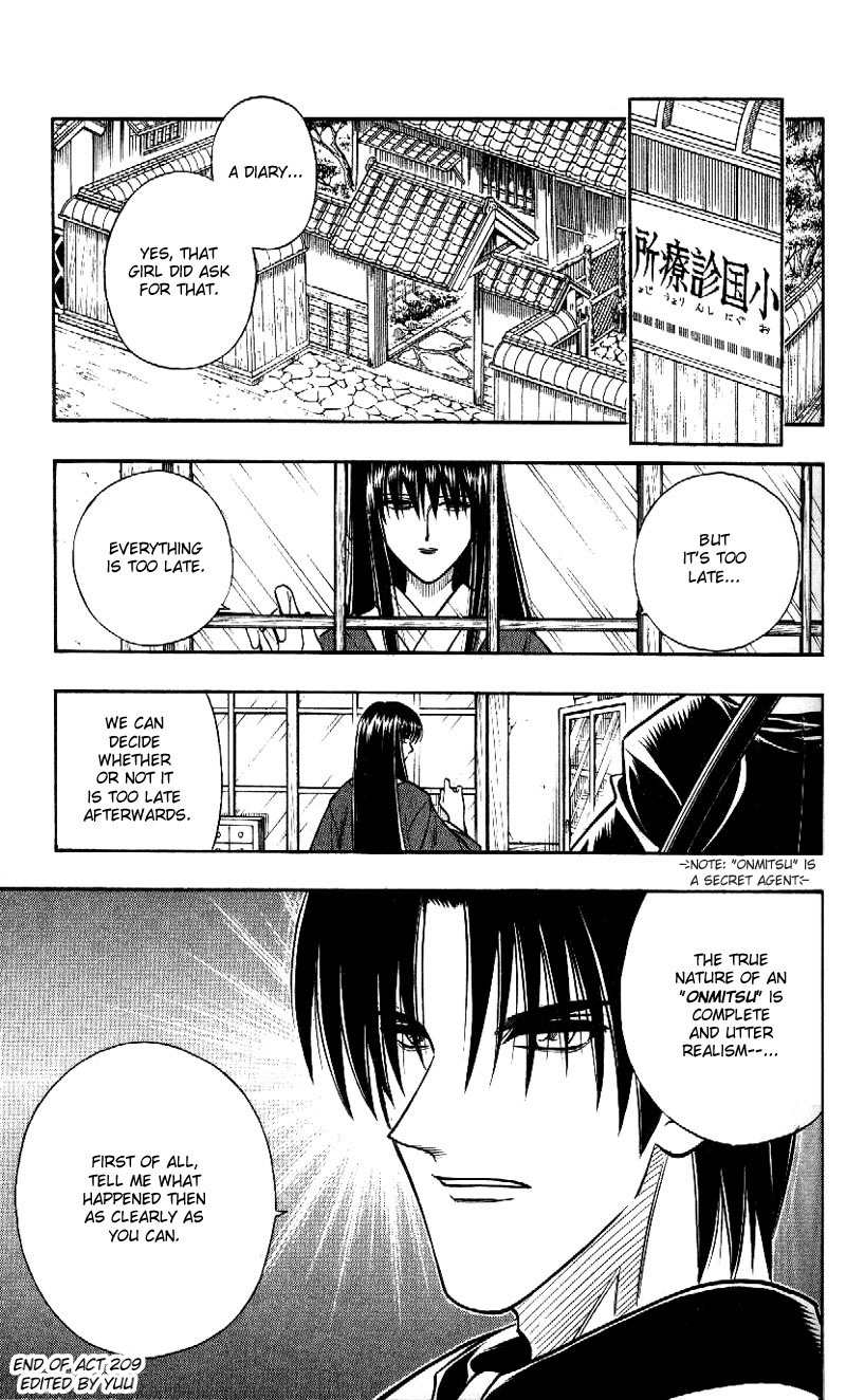 Rurouni Kenshin Chapter 209 page 18 - Chapter 209: See Ya