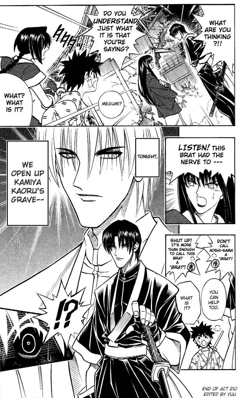 Rurouni Kenshin Chapter 210 page 18 - Chapter 210: Geezer — Identity Unknown
