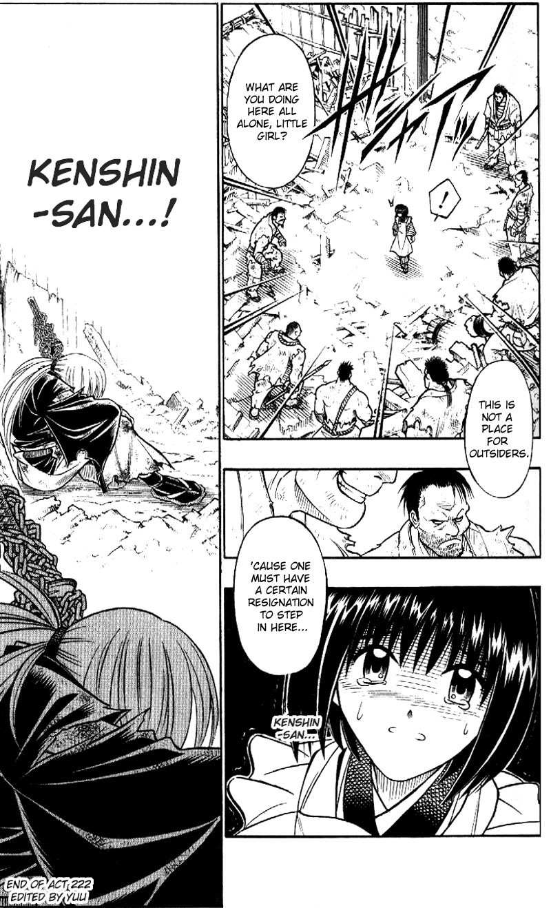 Rurouni Kenshin Chapter 222 page 16 - Chapter 222: Yahiko's True Battle (Part 4)