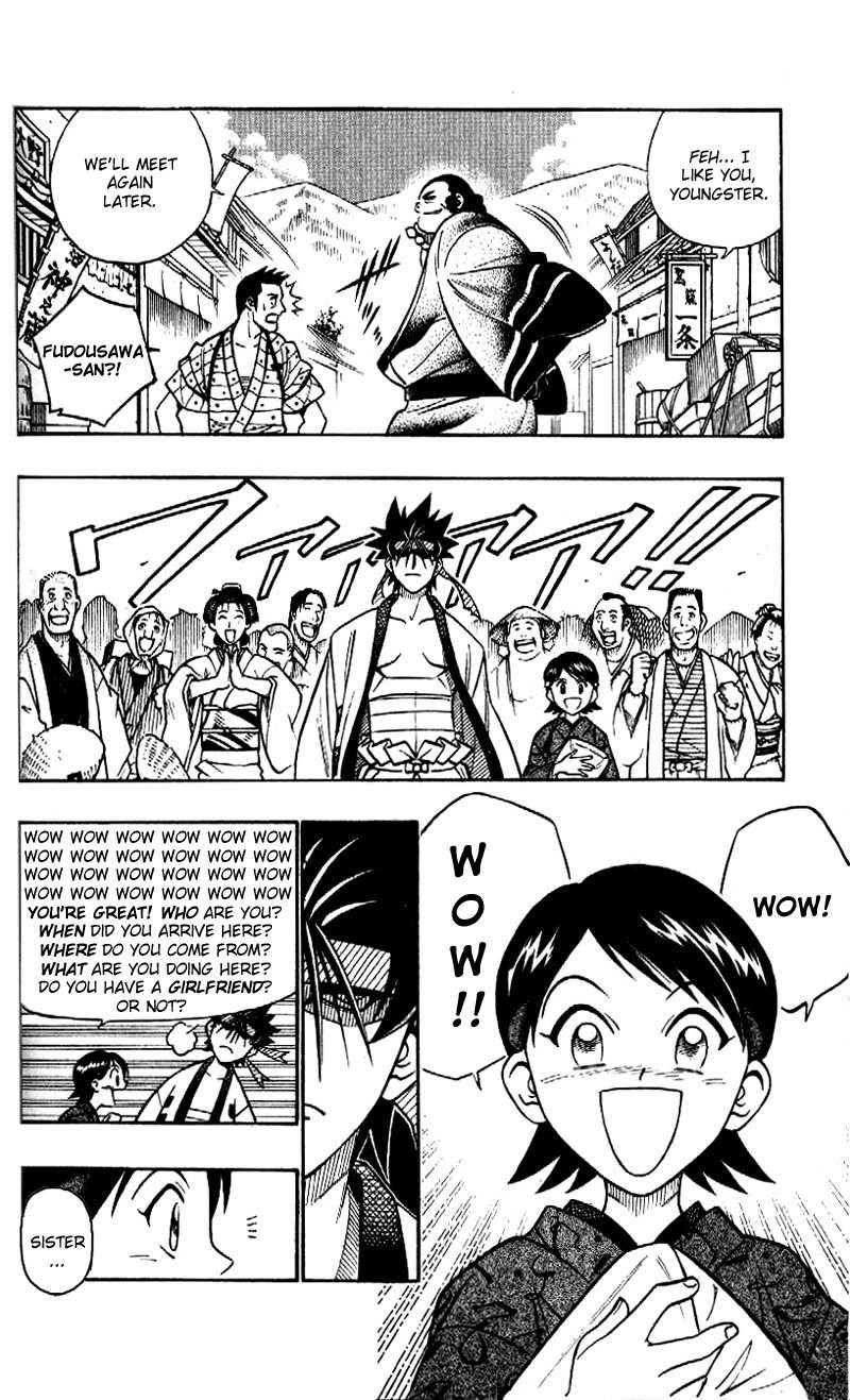 Rurouni Kenshin Chapter 228 page 10 - Chapter 228: A Man's Back 1: Fight Merchant Reestablished