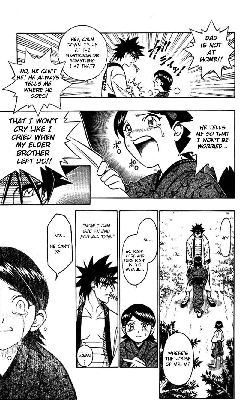 Rurouni Kenshin Chapter 232 page 10 - Chapter 232: A Man's Back 5: Character of Evil