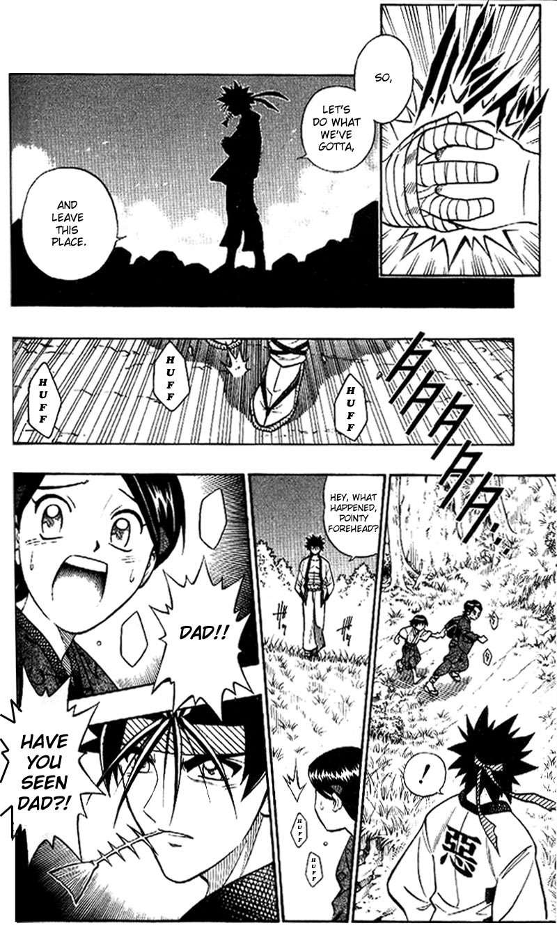 Rurouni Kenshin Chapter 232 page 9 - Chapter 232: A Man's Back 5: Character of Evil