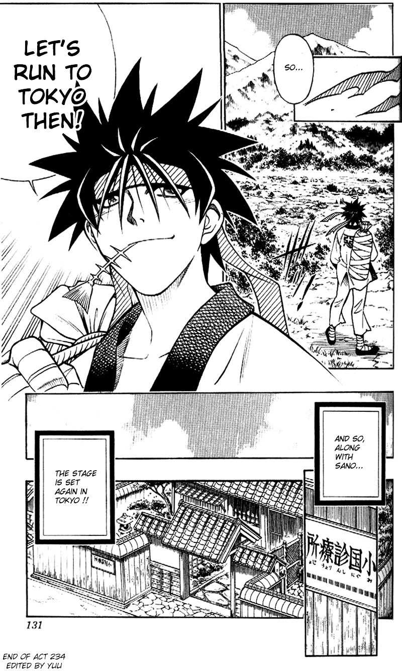 Rurouni Kenshin Chapter 234 page 18 - Chapter 234: A Man's Back 7: The Back Tells Tales