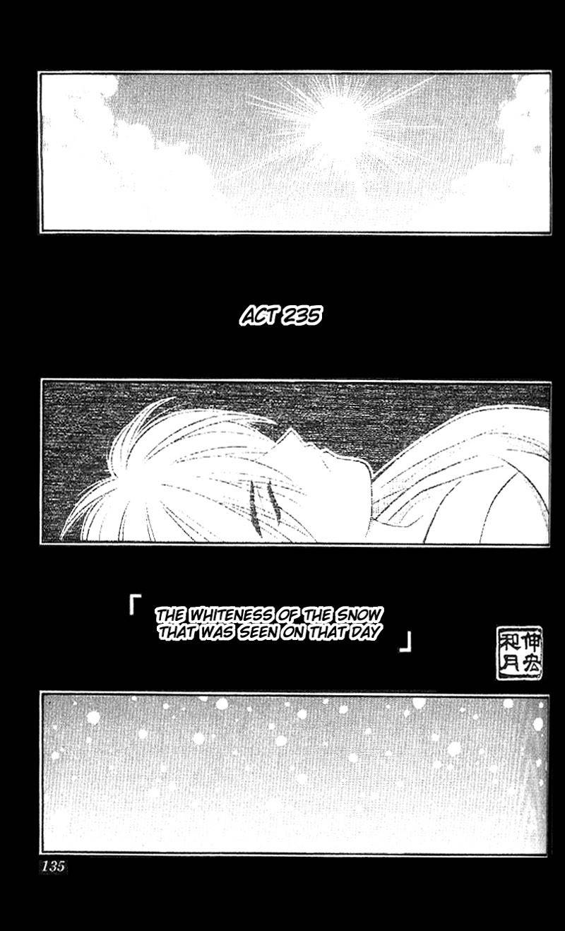 Rurouni Kenshin Chapter 235 page 3 - Chapter 235: White as the Snow Seen That Day