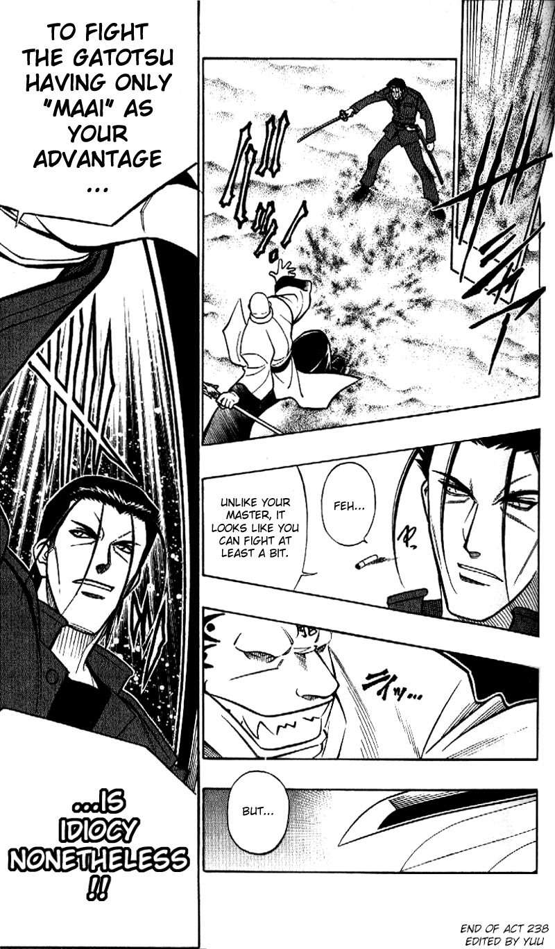 Rurouni Kenshin Chapter 238 page 19 - Chapter 238: Sū-shin Transformation