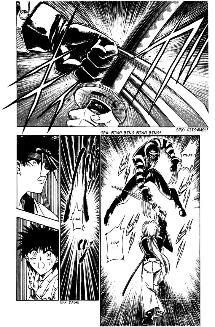 Rurouni Kenshin Chapter 24 page 8 - Chapter 24: Hanya's Costume, Shikijou's Scars