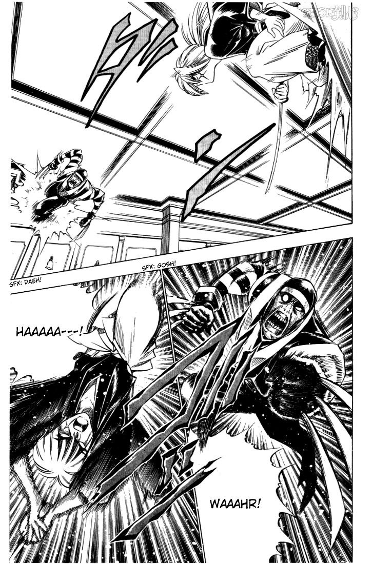 Rurouni Kenshin Chapter 24 page 9 - Chapter 24: Hanya's Costume, Shikijou's Scars