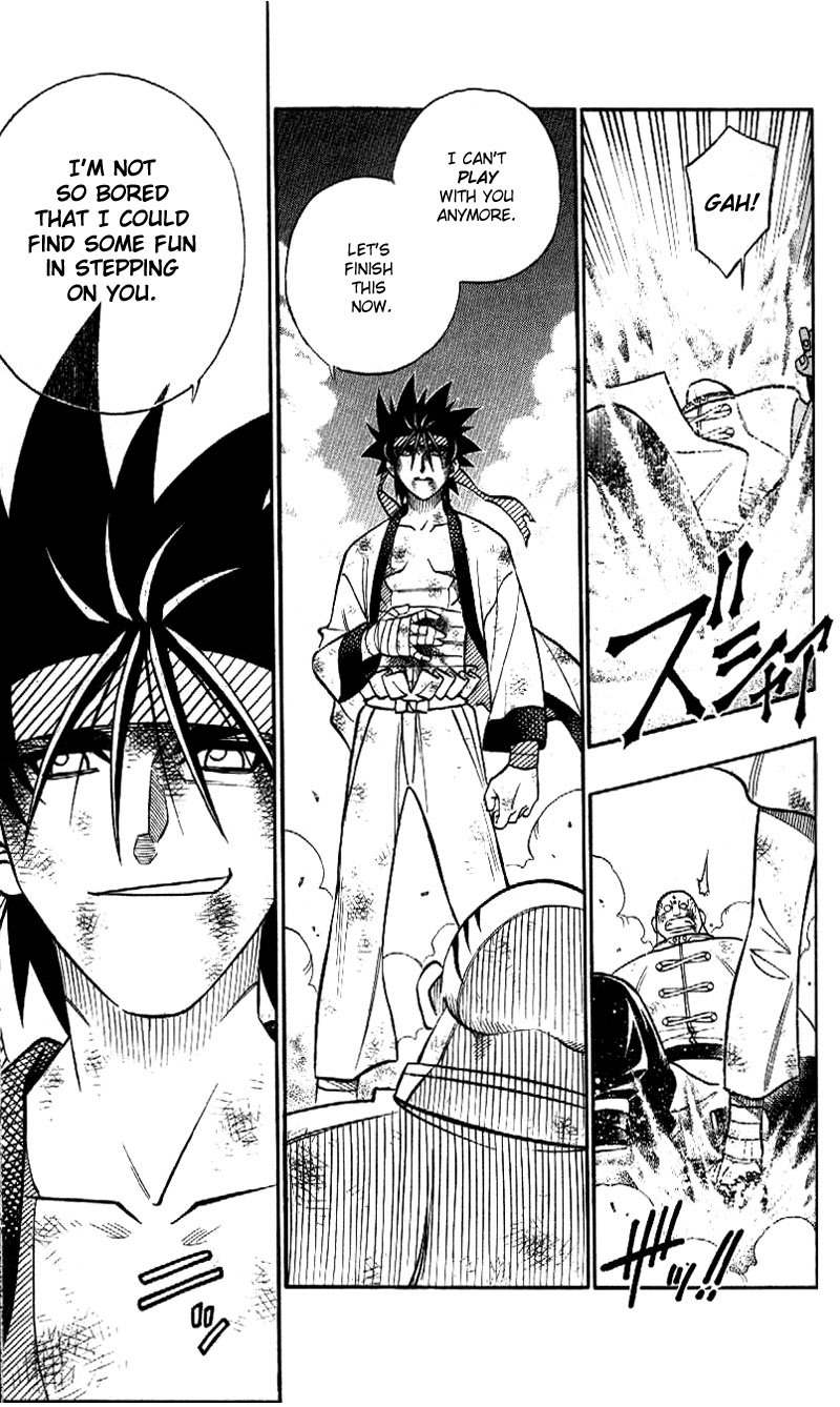 Rurouni Kenshin Chapter 241 page 14 - Chapter 241: Sū-shin Battle — Sanosuke vs. Byakko