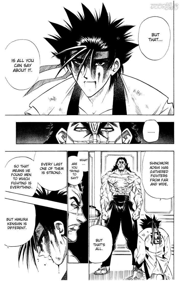 Rurouni Kenshin Chapter 25 page 11 - Chapter 25: A Showdown of Strength