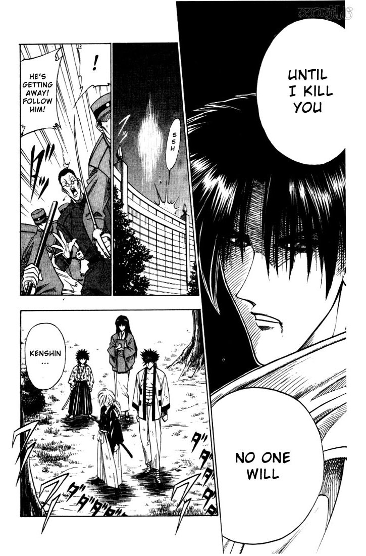 Rurouni Kenshin Chapter 30 page 10 - Chapter 30: Two Destinies - Aoshi