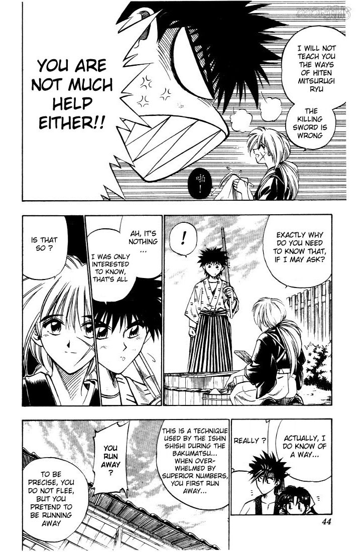Rurouni Kenshin Chapter 32 page 16 - Chapter 32: Yahiko's Fight (The Middle Part)