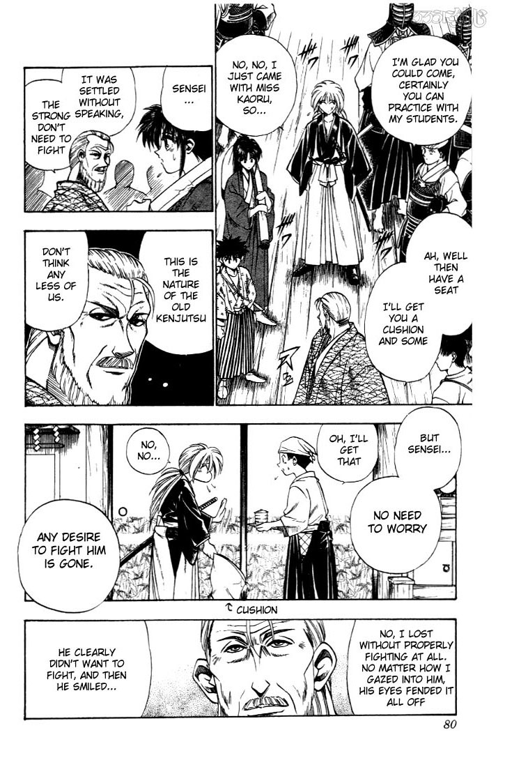 Rurouni Kenshin Chapter 34 page 12 - Chapter 34: Patterns of Meiji Swordsmanship