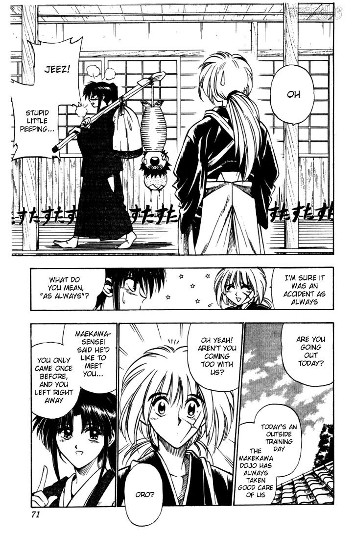 Rurouni Kenshin Chapter 34 page 3 - Chapter 34: Patterns of Meiji Swordsmanship