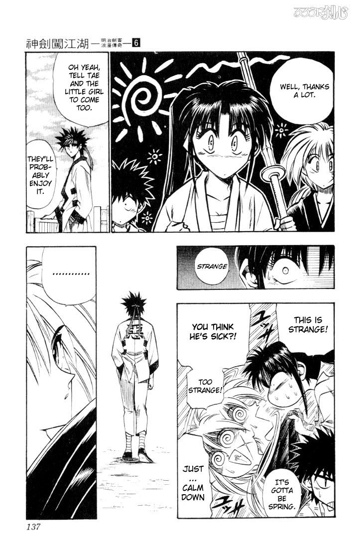 Rurouni Kenshin Chapter 46 page 9 - Chapter 46: Extra Story Sanosuke and Nishiki-e (The Middle)