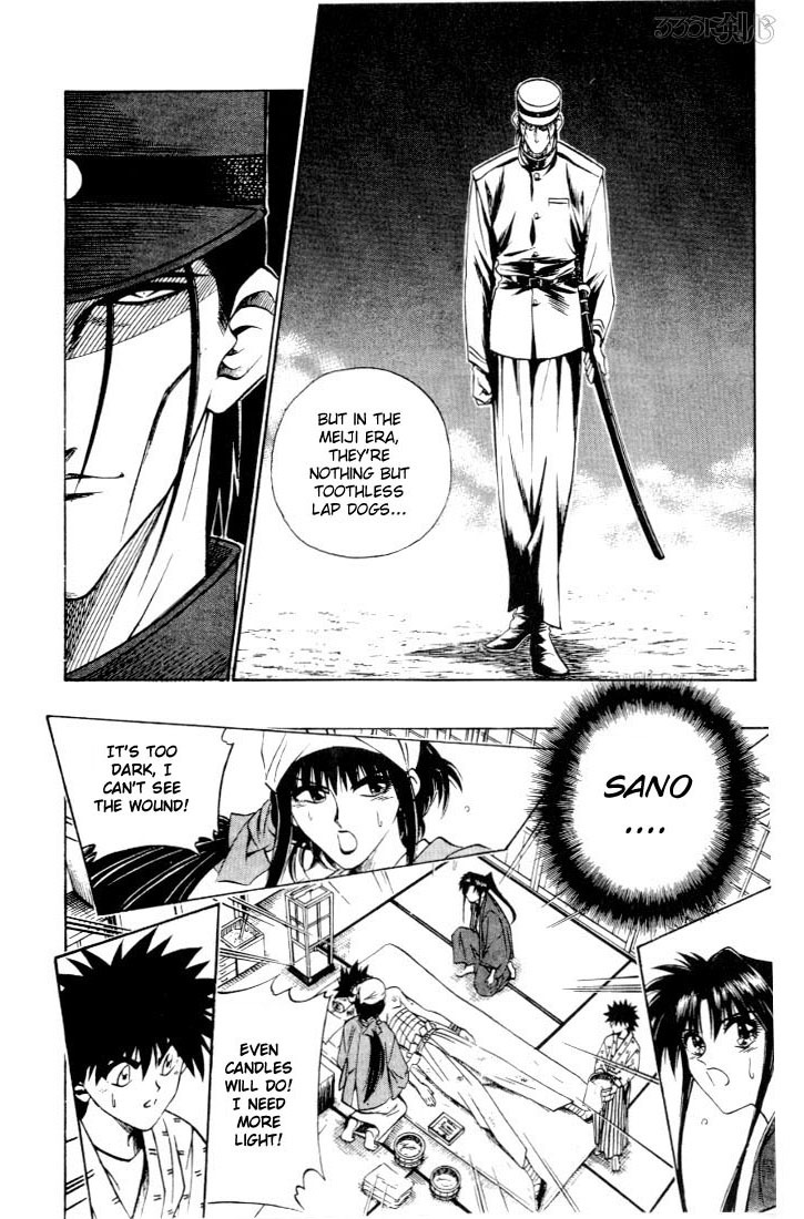 Rurouni Kenshin Chapter 49 page 18 - Chapter 49: The Cruelty of a Wolf