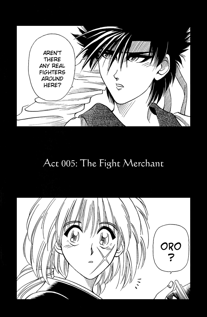 Rurouni Kenshin Chapter 5 page 2 - Chapter 5: The Fight Merchant