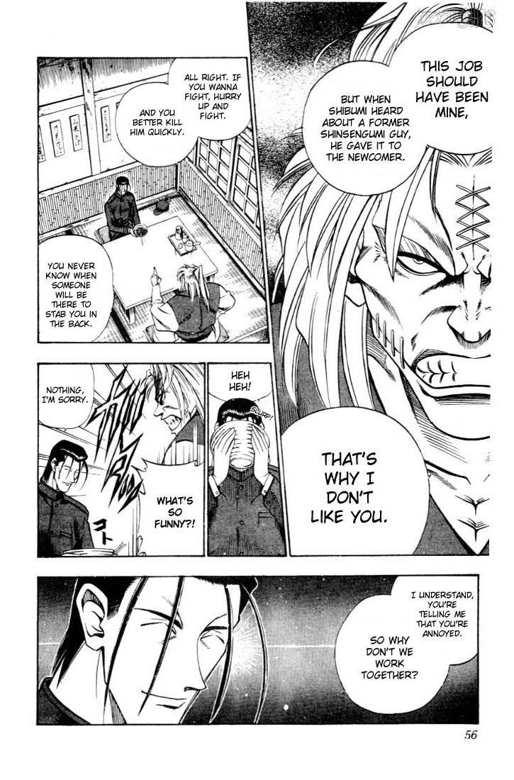 Rurouni Kenshin Chapter 50 page 10 - Chapter 50: Maneuvers of a Plan