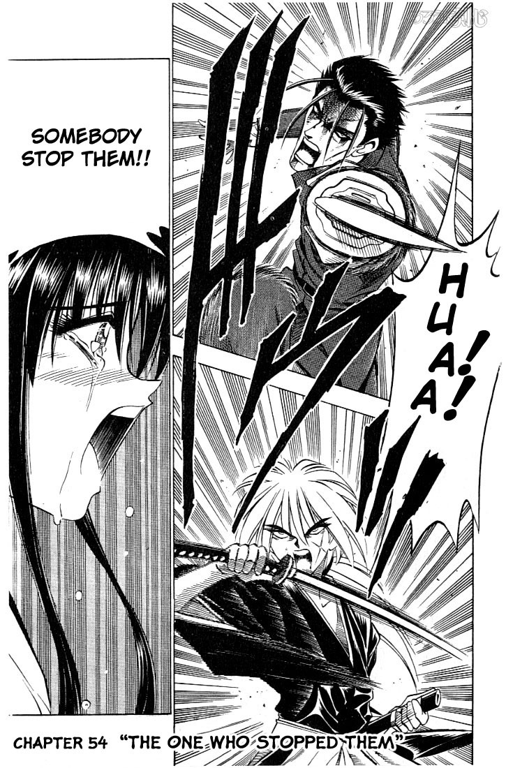 Rurouni Kenshin Chapter 54 page 1 - Chapter 54: The One Who Stopped Them