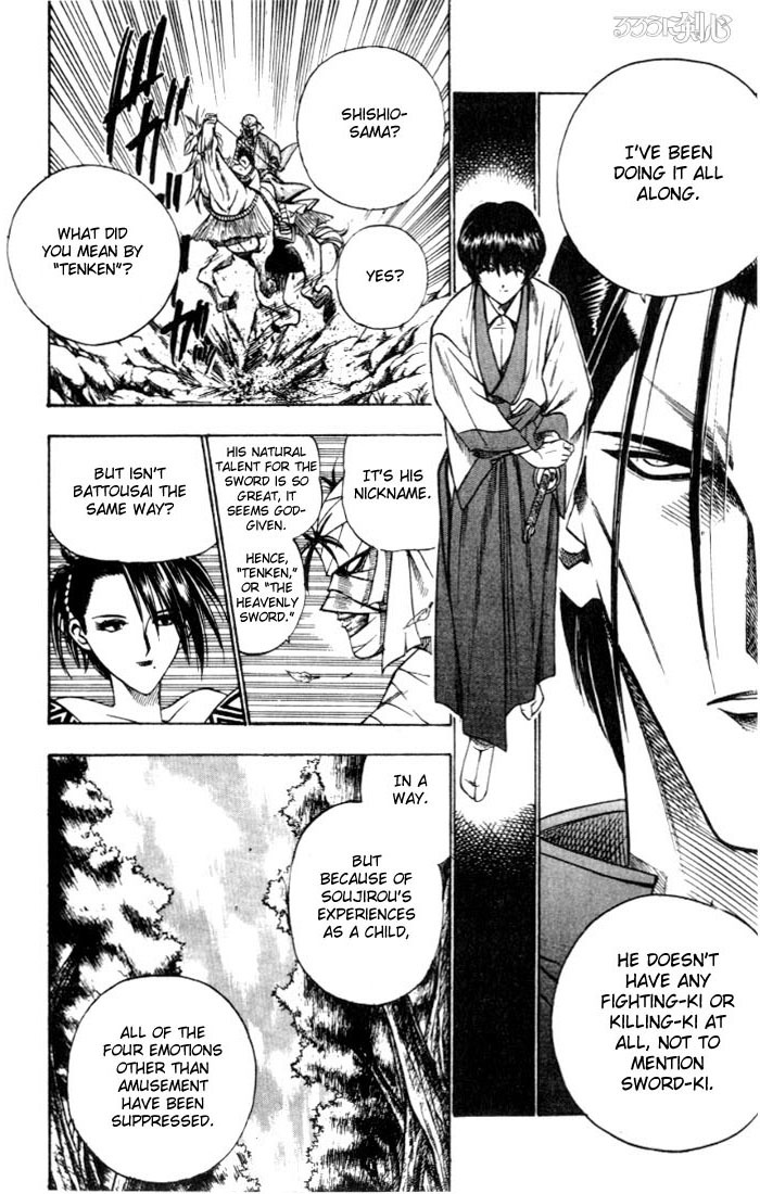 Rurouni Kenshin Chapter 70 page 10 - Chapter 70: Soujirou the Prodigy