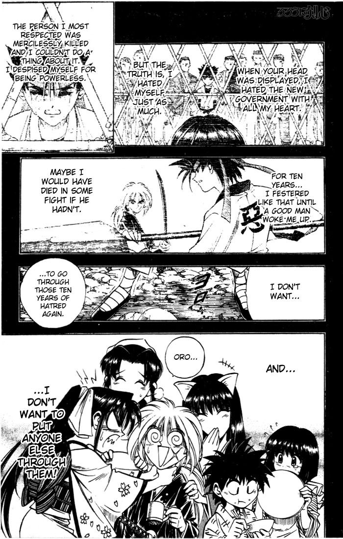Rurouni Kenshin Chapter 73 page 11 - Chapter 73: Meeting in the Forest (End)