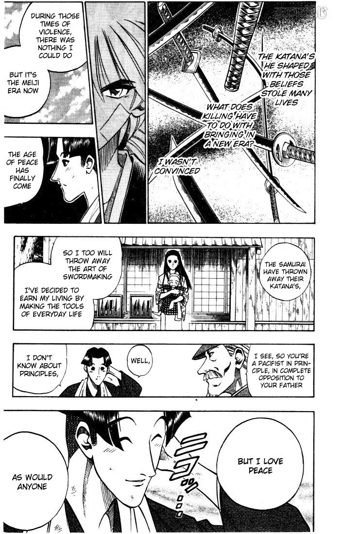 Rurouni Kenshin Chapter 75 page 17 - Chapter 75: Search for a Sakabatou (Reversed Blade)