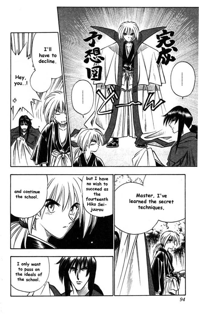 Rurouni Kenshin Chapter 97 page 21 - Chapter 97: The Ten Swords Summoned