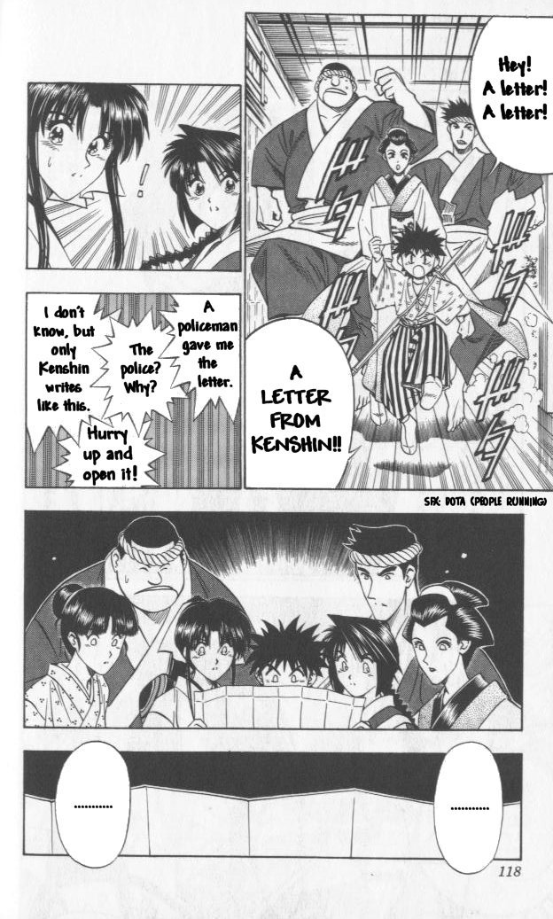 Rurouni Kenshin Chapter 99 page 6 - Chapter 99: Fly like the Wind
