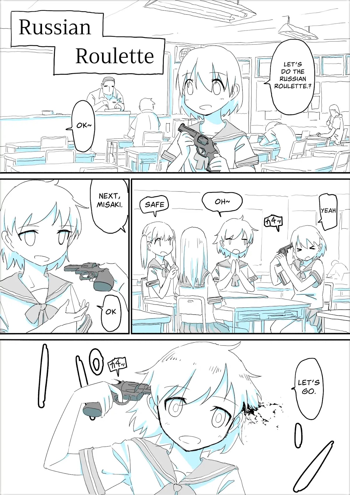 Russian Roulette (Barikios) Chapter 0 page 1 - Chapter 0: Oneshot