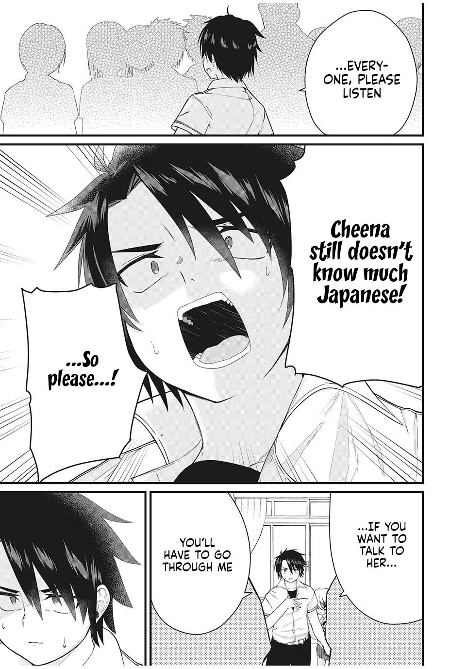Russian Transfer Student Who Can't Speak Japanese Chapter 1 page 12 - Chapter 1