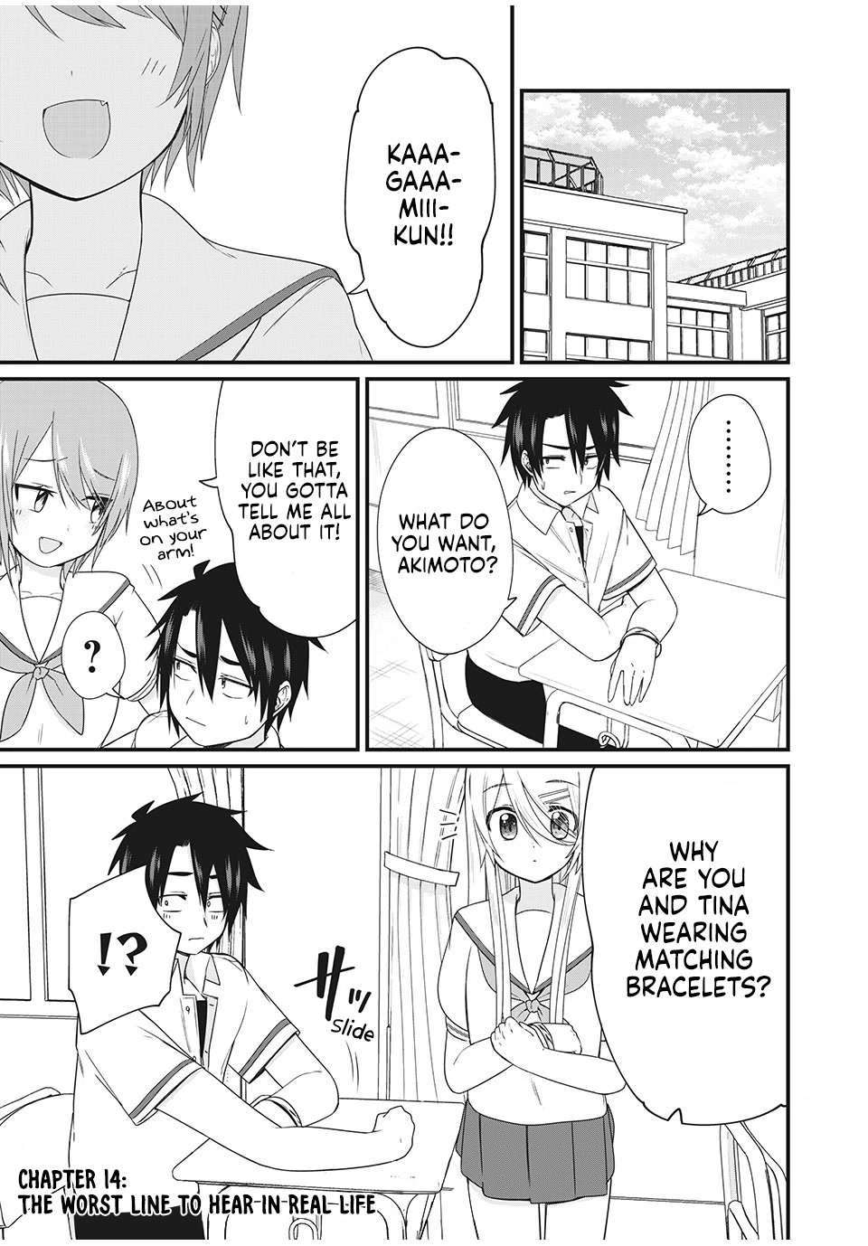 Russian Transfer Student Who Can't Speak Japanese Chapter 14 page 2 - Chapter 14: The worst line to hear in Real Life
