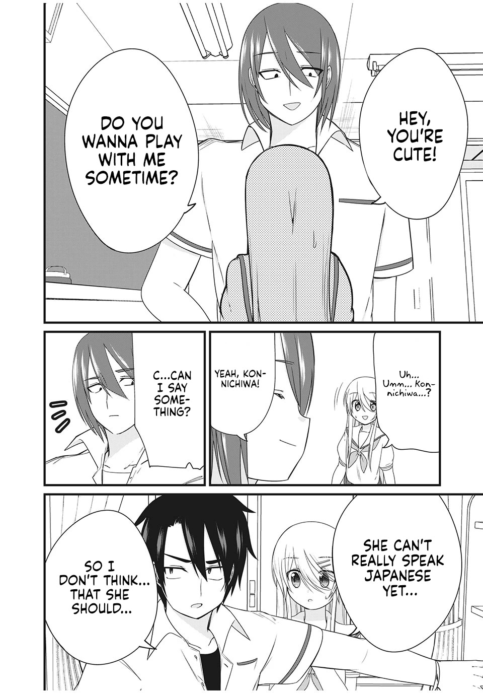 Russian Transfer Student Who Can't Speak Japanese Chapter 14 page 5 - Chapter 14: The worst line to hear in Real Life