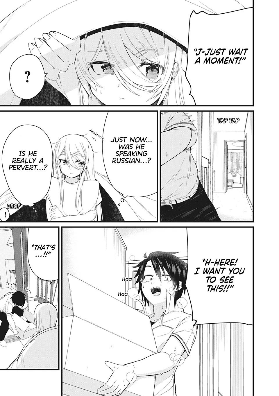 Russian Transfer Student Who Can't Speak Japanese Chapter 2 page 10 - Chapter 2