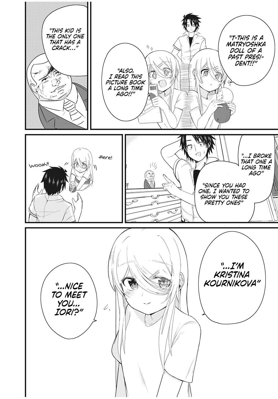 Russian Transfer Student Who Can't Speak Japanese Chapter 2 page 11 - Chapter 2