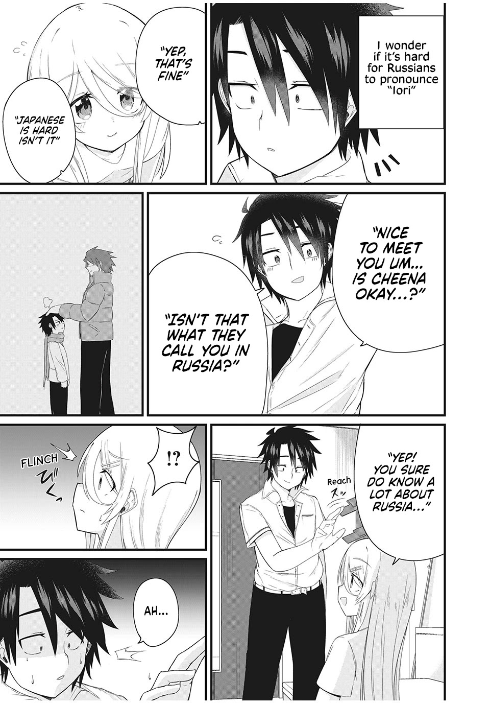 Russian Transfer Student Who Can't Speak Japanese Chapter 2 page 12 - Chapter 2