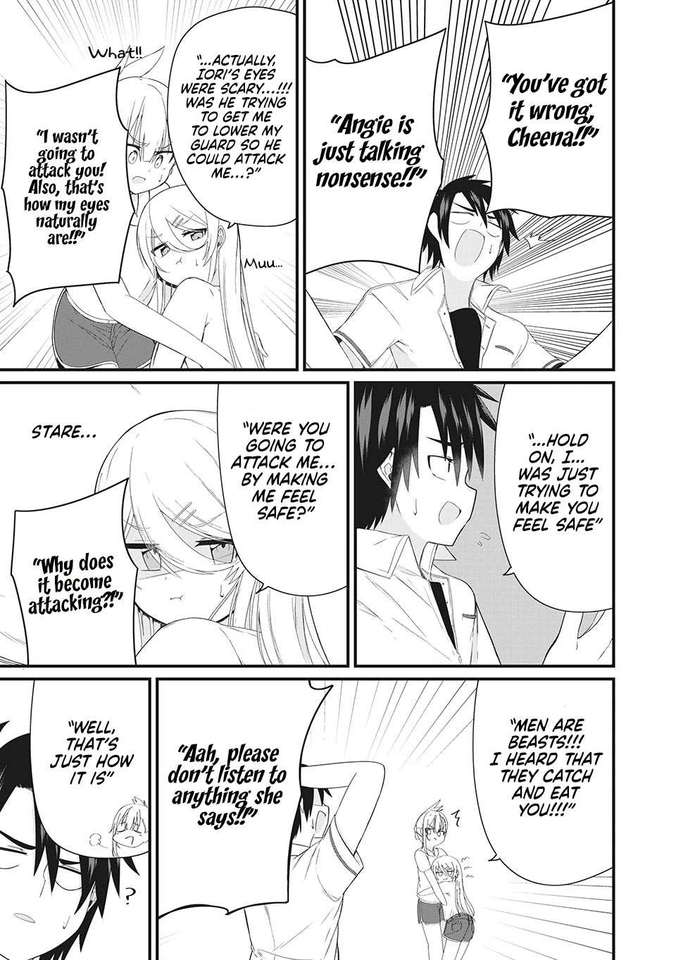 Russian Transfer Student Who Can't Speak Japanese Chapter 2 page 14 - Chapter 2