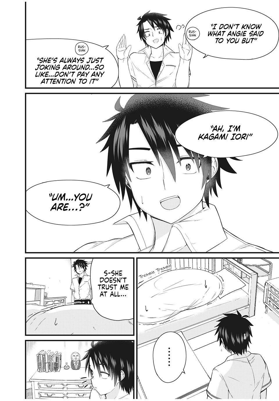 Russian Transfer Student Who Can't Speak Japanese Chapter 2 page 9 - Chapter 2