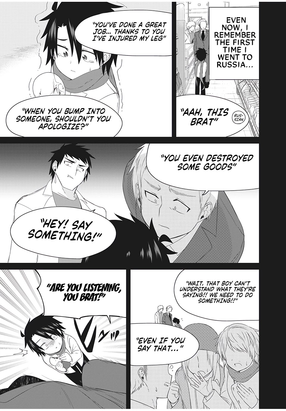 Russian Transfer Student Who Can't Speak Japanese Chapter 3 page 9 - Chapter 3