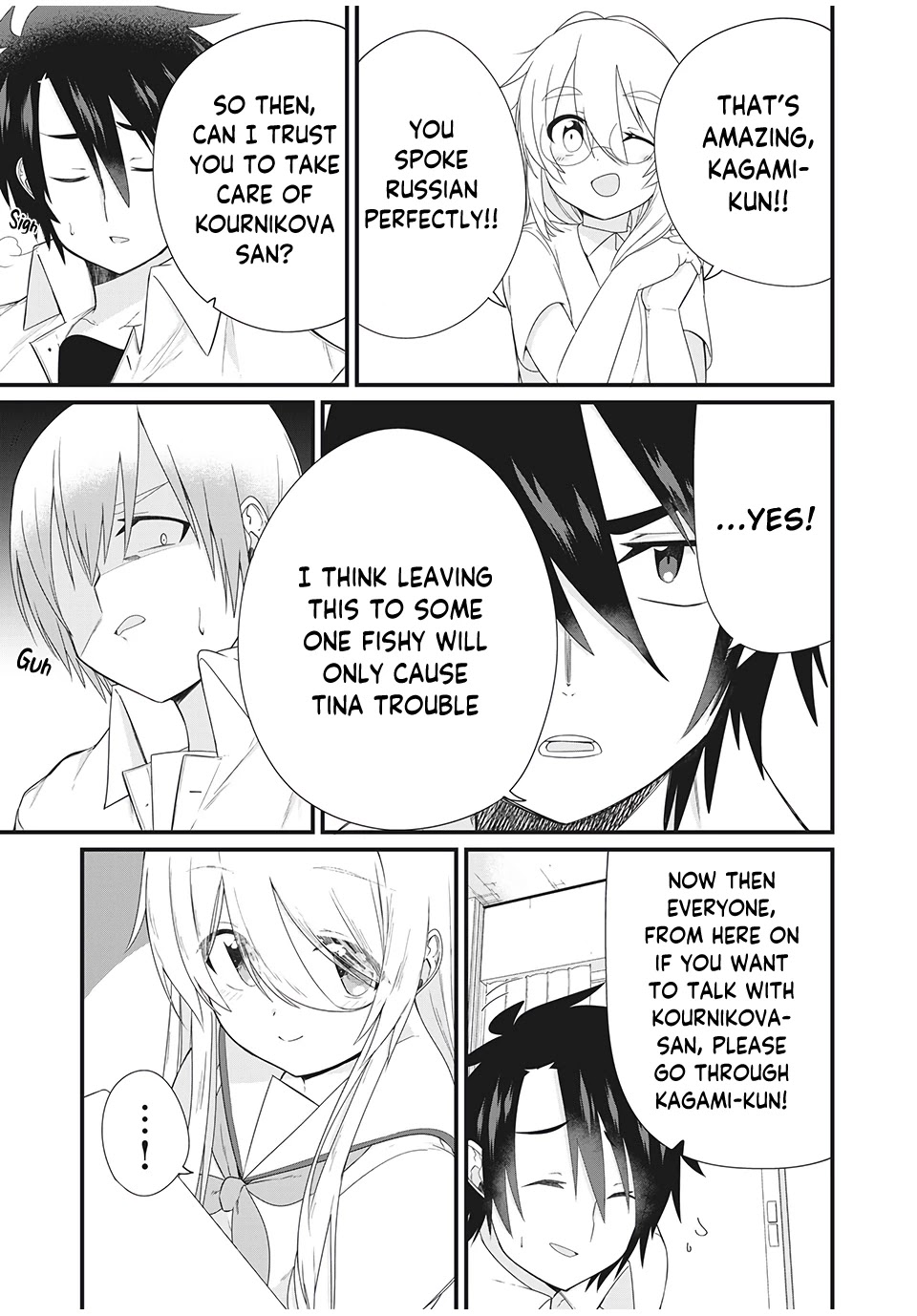 Russian Transfer Student Who Can't Speak Japanese Chapter 4 page 15 - Chapter 4