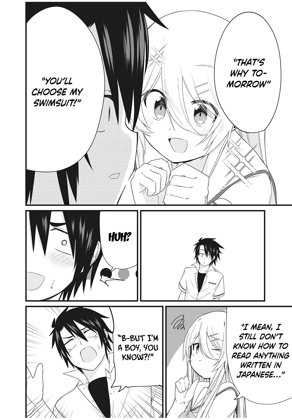 Russian Transfer Student Who Can't Speak Japanese Chapter 5 page 12 - Chapter 5