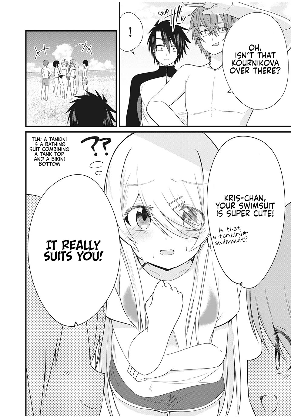 Russian Transfer Student Who Can't Speak Japanese Chapter 8 page 3 - Chapter 8: Filled Cucumber