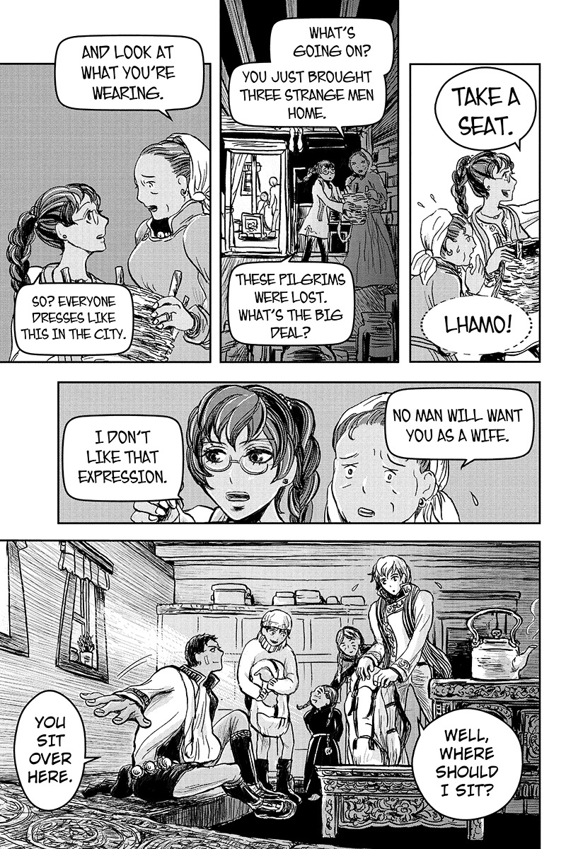 Ruten no Teruma Chapter 16 page 13 - Chapter 16: Long Way Round - Part 2