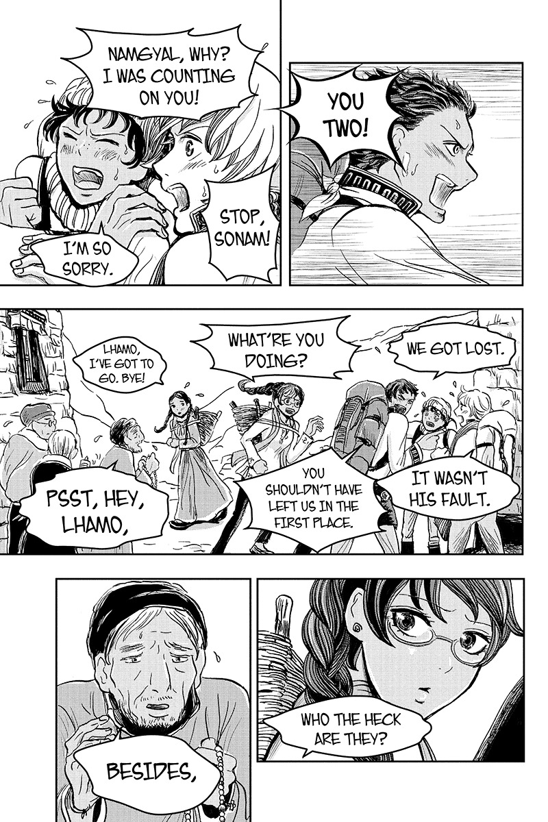 Ruten no Teruma Chapter 16 page 5 - Chapter 16: Long Way Round - Part 2